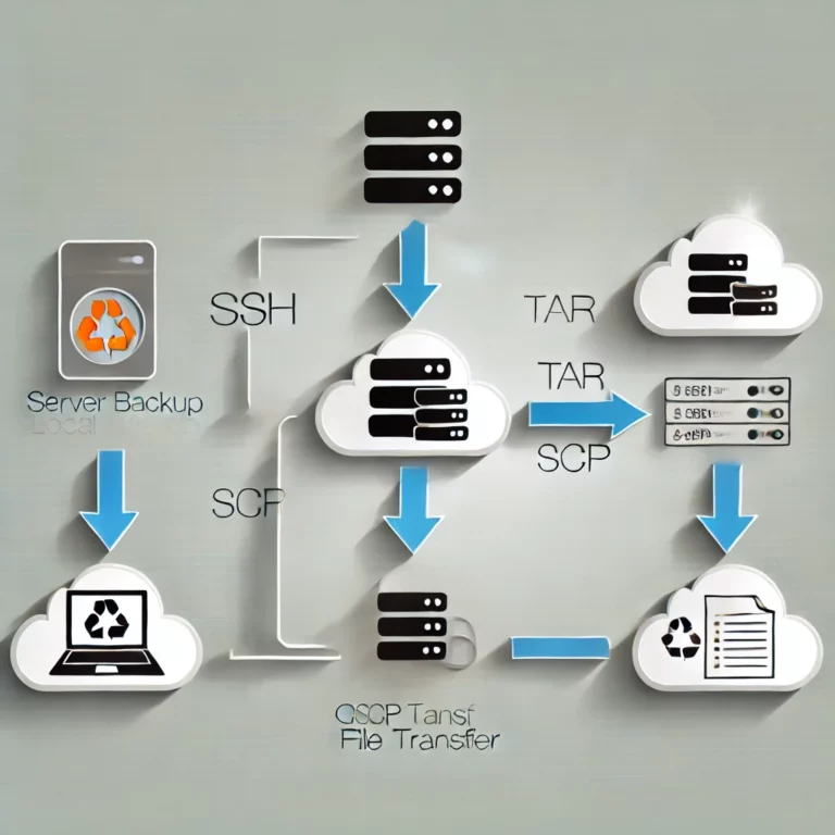 Manuelles Server Backup Erstellen